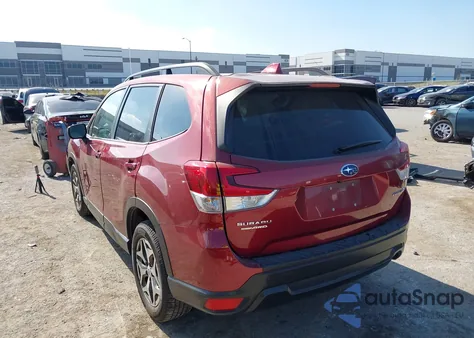 2020 Subaru Forester Premium из США, поврежденный, VIN JF2SKAJC5LH554238